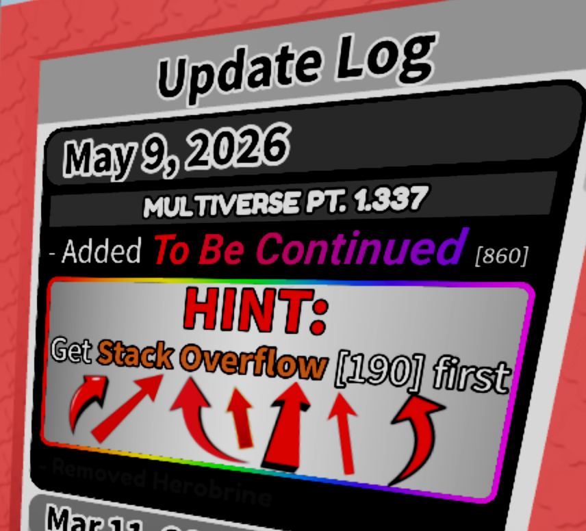 Update Log